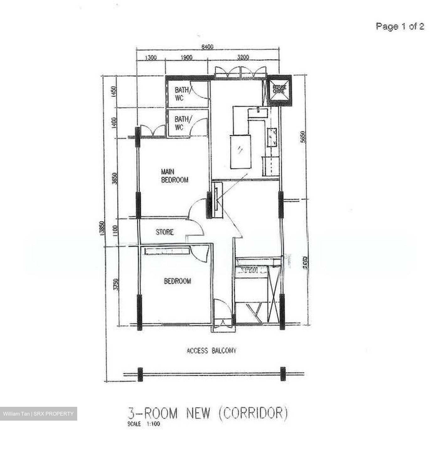 Blk 343 Clementi Avenue 5 (Clementi), HDB 3 Rooms #602271111